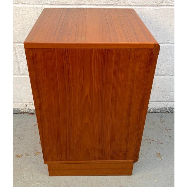 Brown Vintage Danish Modern Teak Nightstands by Nils Jonsson for Torring Mobelfabrik, A Pair For Sale - Image 8 of 15