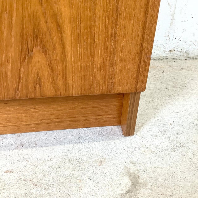 Scandinavian Modern Teak Bookcase Cabinet For Sale - Image 18 of 18