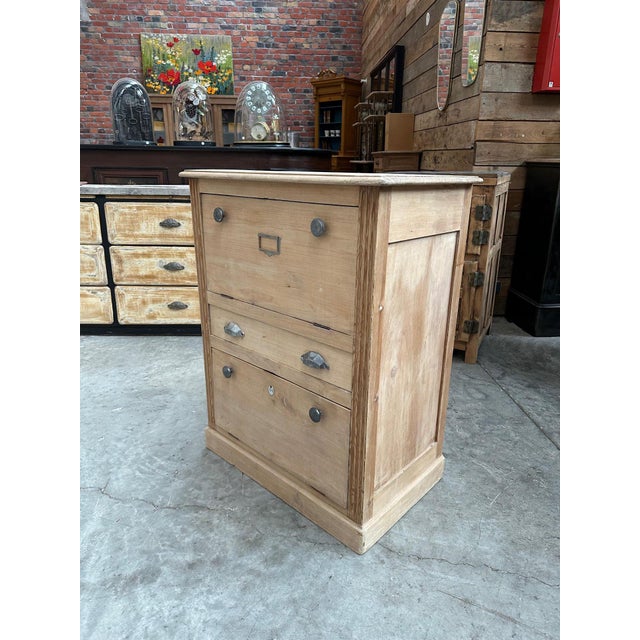 Small Storage Cabinet in Wood For Sale - Image 3 of 11