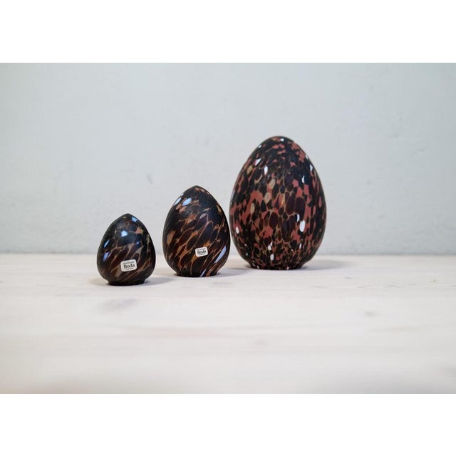 Scandinavian Eggs by Monica Backstrom, Sweden, 1970s, Set of 3 For Sale - Image 4 of 14