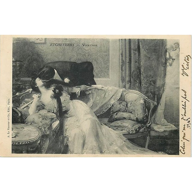 R Boucher, Vertigo, 1903, Oil on Canvas For Sale - Image 4 of 7