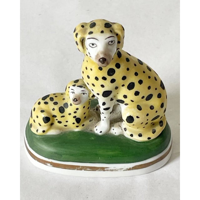 18th Century 18th Century Chelsea Porcelain Dalmatian Dogs With Gold Anchor Mark For Sale - Image 5 of 8