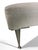 2020s Oversized Square Tufted Ottoman in Light Grey Velvet With Solid Cast Steel Legs For Sale - Image 5 of 7
