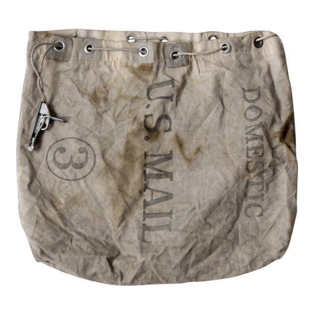 Vintage US Mail Domestic Carrier Bag Chairish