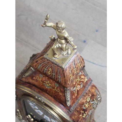 Italian Table Clock, 1950 For Sale - Image 11 of 18
