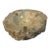 Rustic Hand-Carved Marble Ashtray With Natural Raw Edge For Sale