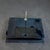1970s Vintage Toyo Japan Black Lacquer Waterfall Table Lamp For Sale - Image 5 of 9