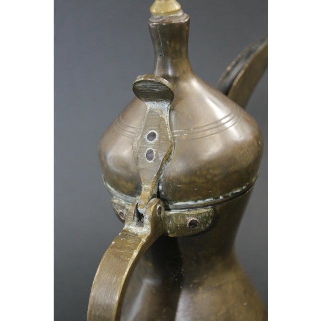 Middle Eastern Moorish Dallah Arabic Coffee Pot For Sale - Image 11 of 13