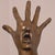 Bronze Late 20th Century Signed Solid Bronze Surrealist Hand and Face Sculpture For Sale - Image 8 of 10