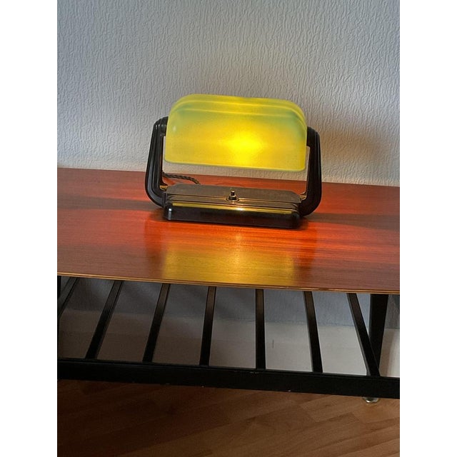 Plastic Bakelite Banker's Lamp, 1920s For Sale - Image 7 of 7