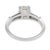 Mid Century Gia 1.01 Carat Old Mine Cut Diamond Platinum Engagement Ring, Size 5.5 For Sale In Los Angeles - Image 6 of 8