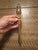 1940s Mid-Century Cast Brass Wise Owl Figural Letter Opener For Sale - Image 5 of 5
