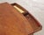 19th C. English Regency Bow Front Side Table or Small Desk For Sale - Image 13 of 18