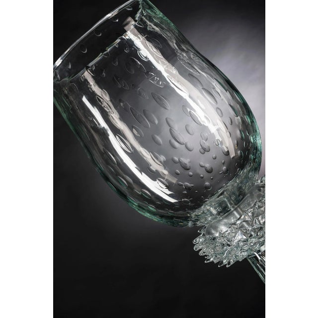 Italian Murano Glass Correr Cup by Marco Segantin for VGnewtrend For Sale - Image 4 of 9