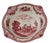 JOHNSON BROS OLD BRITAIN CASTLES RED 9" SERVING BOWL - RETIRED Features Ruthin Castle in 1792. This is the original...