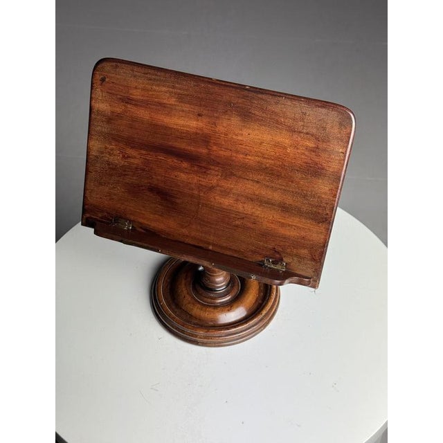 19th Century Mahogany Bookstand For Sale - Image 3 of 18