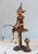 Metal Fishing Pixie in Bronze For Sale - Image 7 of 11