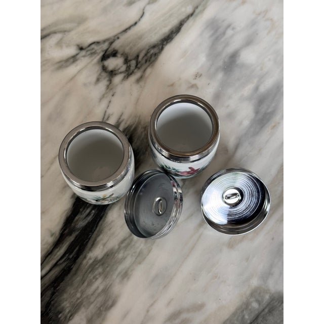 Pink Royal Worcester Bird Motif Egg Coddlers - A Pair For Sale - Image 8 of 12