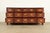 1980s Kindel Furniture Georgian Carved Solid Mahogany Block Front Triple Dresser For Sale - Image 5 of 18
