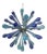 Murano Glass Sputnik Chandelier by Simoeng For Sale