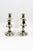 1930s Two-Light Candlesticks in Silver-Plated Metal, 1890s, Set of 2 For Sale - Image 5 of 13