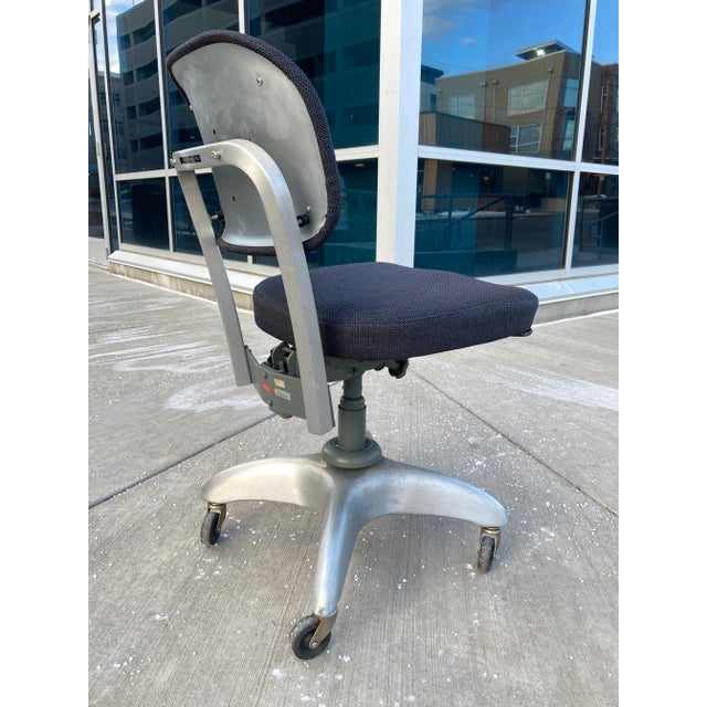 Early 20th Century Early 20th Century Industrial Tanker Chair Giò Ponti for GoodForm For Sale - Image 5 of 13
