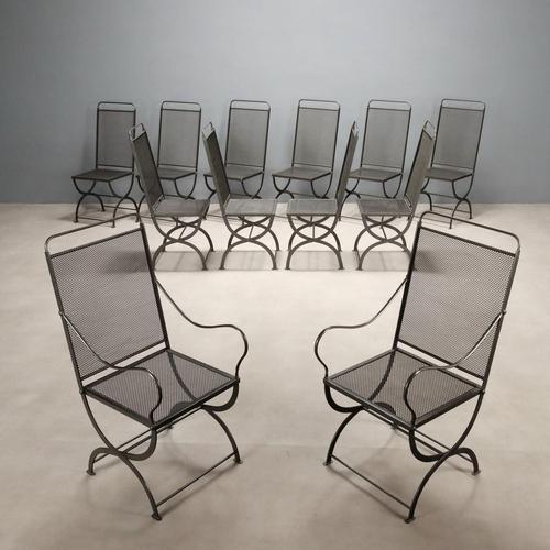 Nonaro Chairs attributed to Luigi Caccia Dominioni for Azucena, Set of 12 For Sale - Image 12 of 12