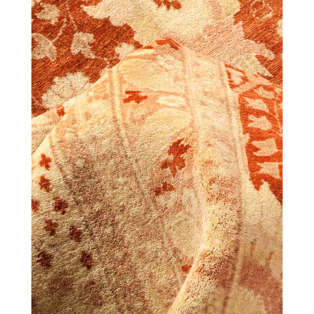 Textile Mogul Collection Hand-Knotted Area Rug - Red Collection 8' 1" X 10' 4" For Sale - Image 7 of 10