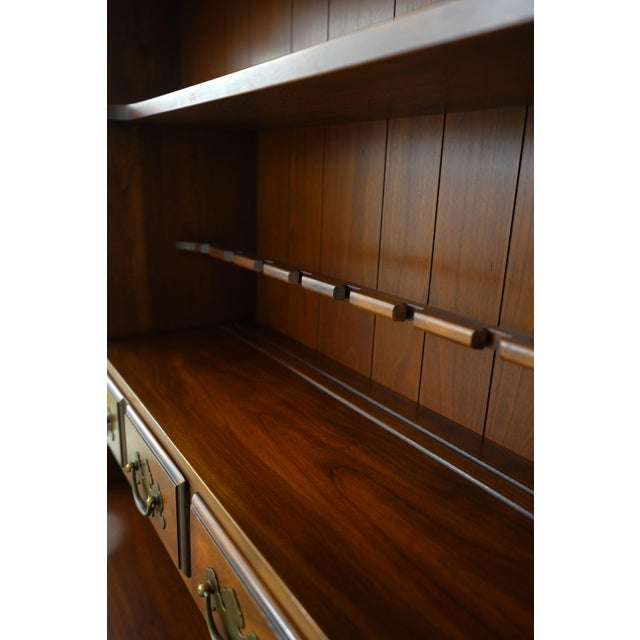 Henkel Harris Cherry Step Back Cupboard Hutch For Sale In Philadelphia - Image 6 of 18