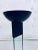 Vintage Black Steel and Glass Torchiere Floor Lamp For Sale In Miami - Image 6 of 11