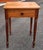 Brown Early 20th Century American Style Mixed Fruitwood Single Drawer Work Table For Sale - Image 8 of 10