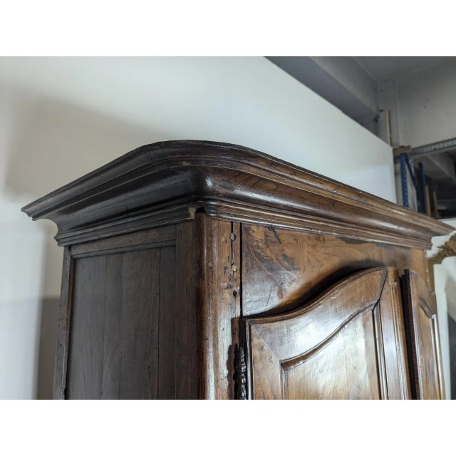 Louis XV Style Wardrobe in Cherry For Sale - Image 3 of 6