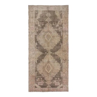 Large Vintage Washed Out Kars Rug For Sale