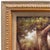 Mid 20th Century Mid 20th Century Large Framed Pastoral Sheep Landscape Oil-Based Impasto/Acrylic Painting on Canvas – Flock Drinking at Stream For Sale - Image 5 of 7