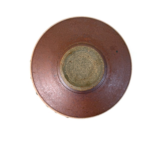 Vintage Studio Pottery Stoneware Urn - Micheal Frasca & Richard Aerni For Sale - Image 9 of 13
