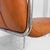 Italian Modern Brown Leather Chair attributed to Guido Faleschini, 1970s For Sale - Image 6 of 18