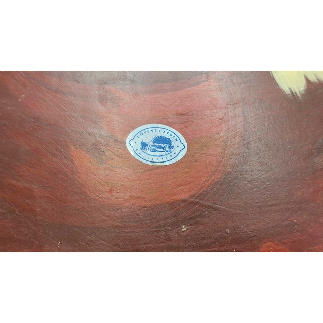 Wood Vintage Covent Garden Wooden Rooster Hanger, 1980s For Sale - Image 7 of 8