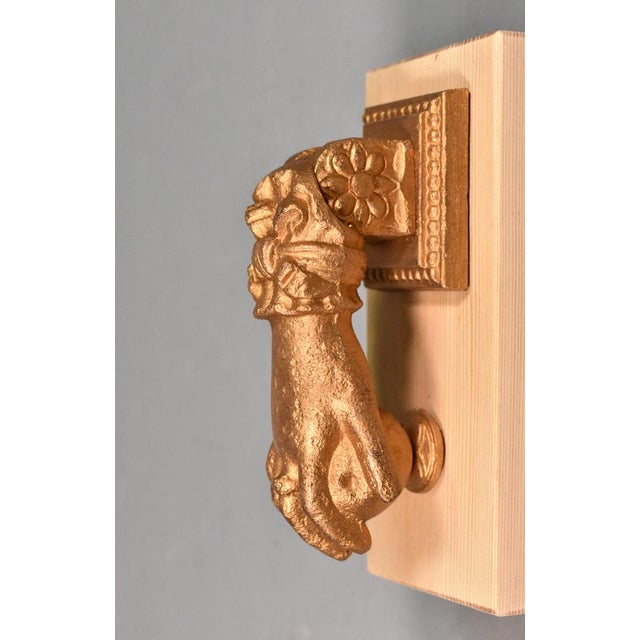 Hand of Fatima Door Knocker from Camion Frères For Sale - Image 13 of 14