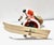 Wood Christian Ulbricht German Santa Nutcracker on Skis - Erzgebirge Hand Carved Wooden Smoker - Vintage Alpine Holiday Decor For Sale - Image 7 of 13