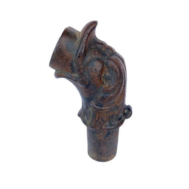 Spanish Iron Duck Shaped Water Fountain Spout For Sale - Image 3 of 10