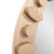 Modern Robin Baron Winfield Wooden Round Mirror For Sale - Image 3 of 9