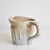 Handmade Small Studio Ceramic Pitcher With Textural Drip Glaze in Organic Earth Tones For Sale - Image 4 of 13