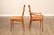 Mid-Century Modern Lane Rhythm Mid Century Modern Set Of Six Walnut Dining Chairs For Sale - Image 3 of 18