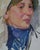 Ukrainian Portrait Painting, Soviet Woman, Original Oil on Cardboard, 1975 50-40 For Sale - Image 4 of 6