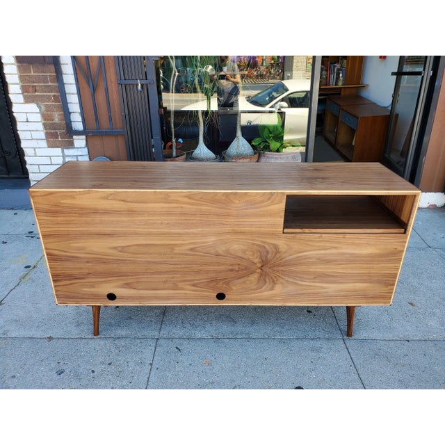 Brown Danish Modern Style Good Golly Credenza For Sale - Image 8 of 13