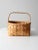 Vintage Splint Weave Basket For Sale - Image 4 of 13