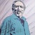 Anthony Quinn "Anthony Quinn - Zorba" Portrait by Clayton LeFevre (American 1921-2012) -"The Artist of the Stars!" Huge 3 Feet by 3 Feet From His Coveted "100 Club" For Sale - Image 4 of 12