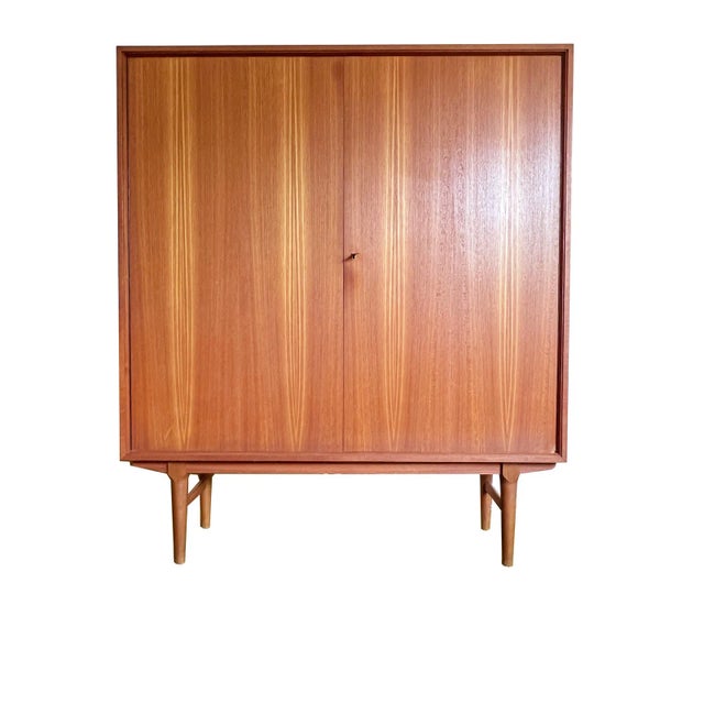 1960s Platon Series Cabinet in Teak by Lothar Wegner for Franzmeyer Möbel, 1960s For Sale - Image 5 of 8