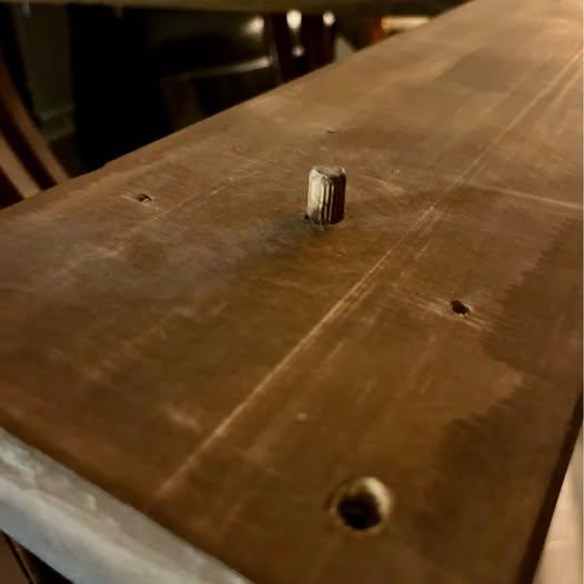 Late 19th Century Artitalia Vere Antichità Round Italian Vintage Solid Walnut Dining Table For Sale - Image 4 of 5