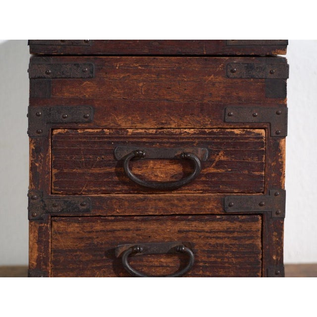 Japanese Ko-Dansu Desk Box For Sale - Image 9 of 12